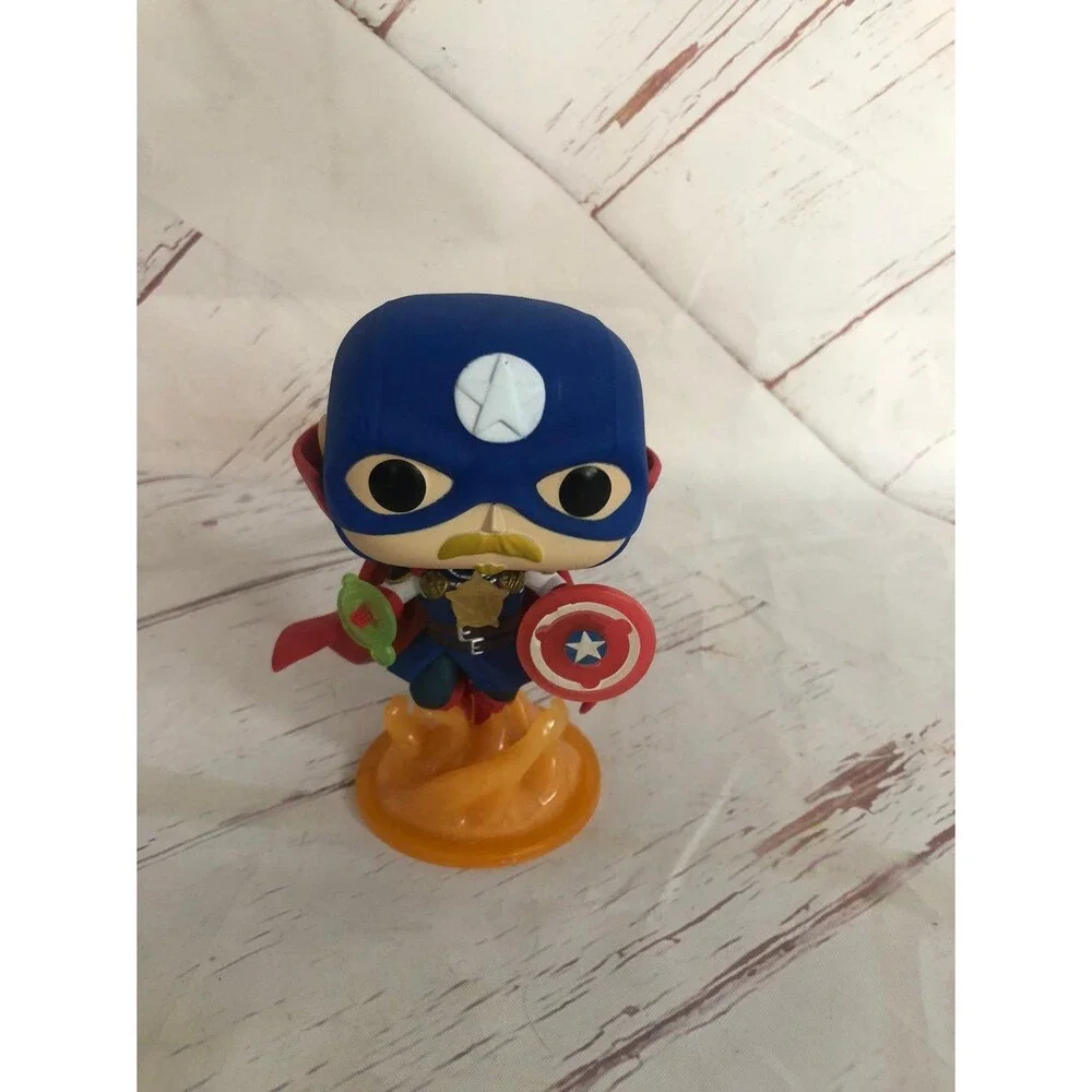 Funko dr. Strange captain america combo glow in the dark